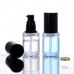 Cosmetics-bottle 30ml PETG serum essential oil pump bottle
