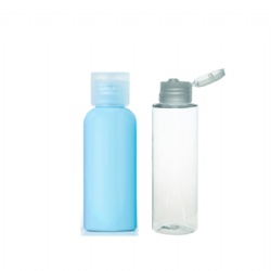 cosmetics-bottle 30ml PET colorful travel bottle with flip top cap