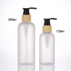 Cosmetics-Bottle 120ml 200ml 250ml frosted PET bottle