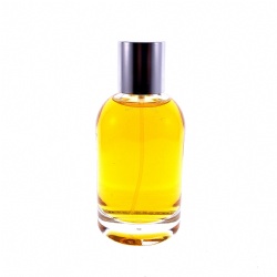 Cosmetics-Bottle thicken bottom high quality pump round perfume glass bottle