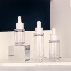 cosmetics-bottle 20ml 30ml 40ml 50ml plastic dropper bottle