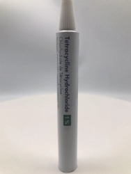 cosmetics-bottle D13.5 aluminum tubes with removable  ophthalmic tip